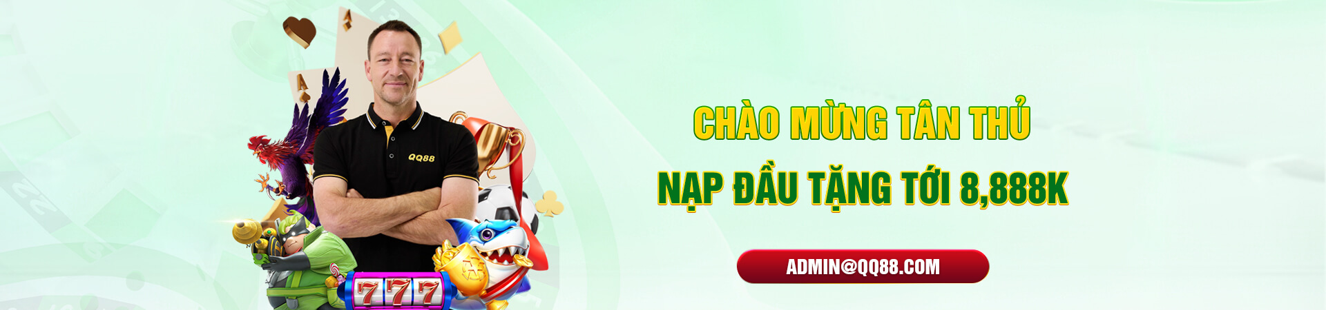 chào mừng tân thủ nạp đầu thưởng tới 8,888k